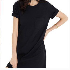 MADEWELL Best Seller -Ribbed Pocket Tee Midi Dress